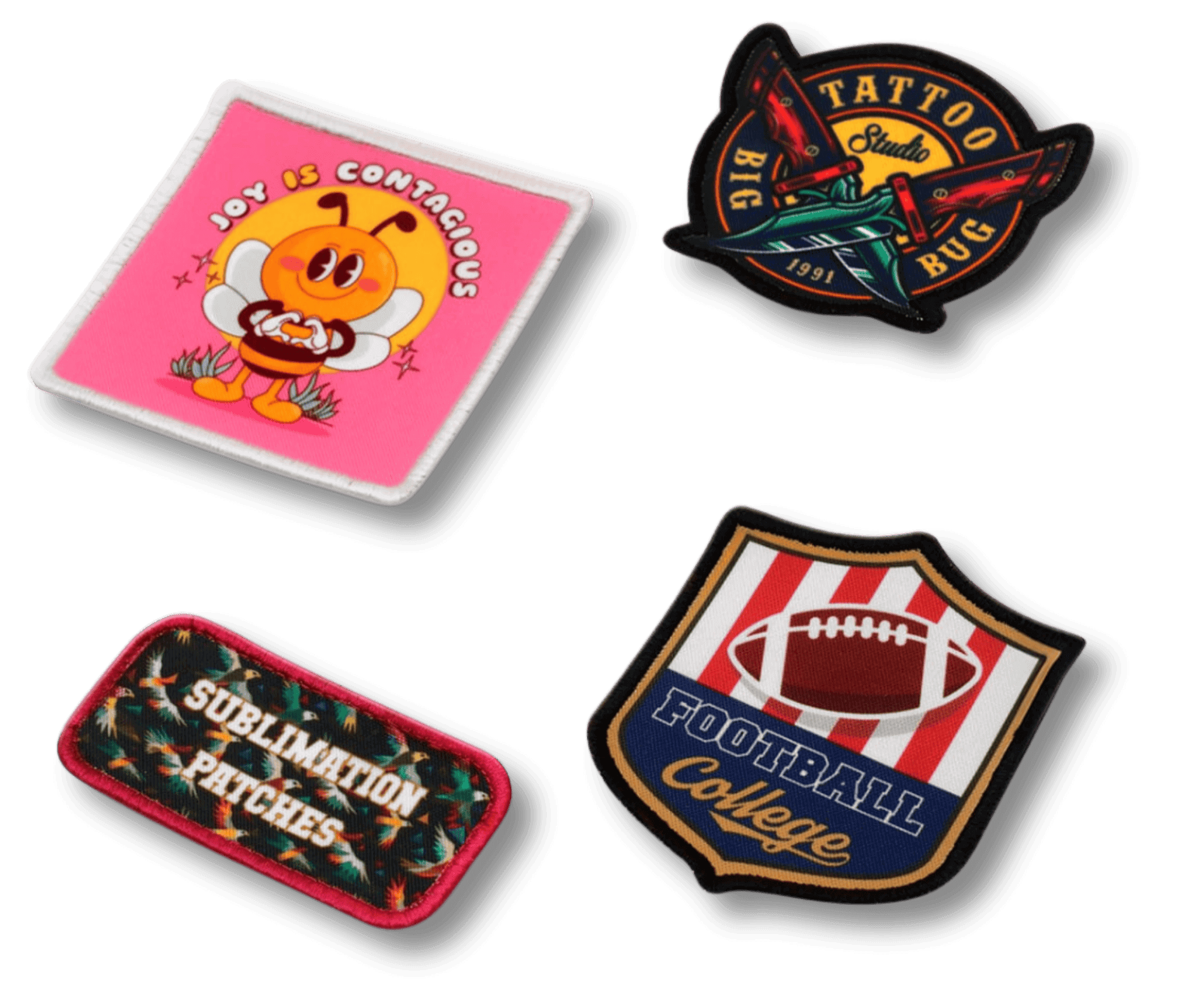 Custom Sublimated Patches