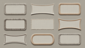 Custom patch border styles