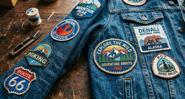 Sew-on and iron-on patches in Canada.