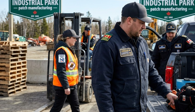 Uniform and workwear patches in Canada.