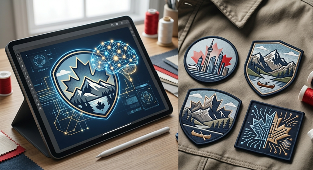 AI usage for custom patch design.